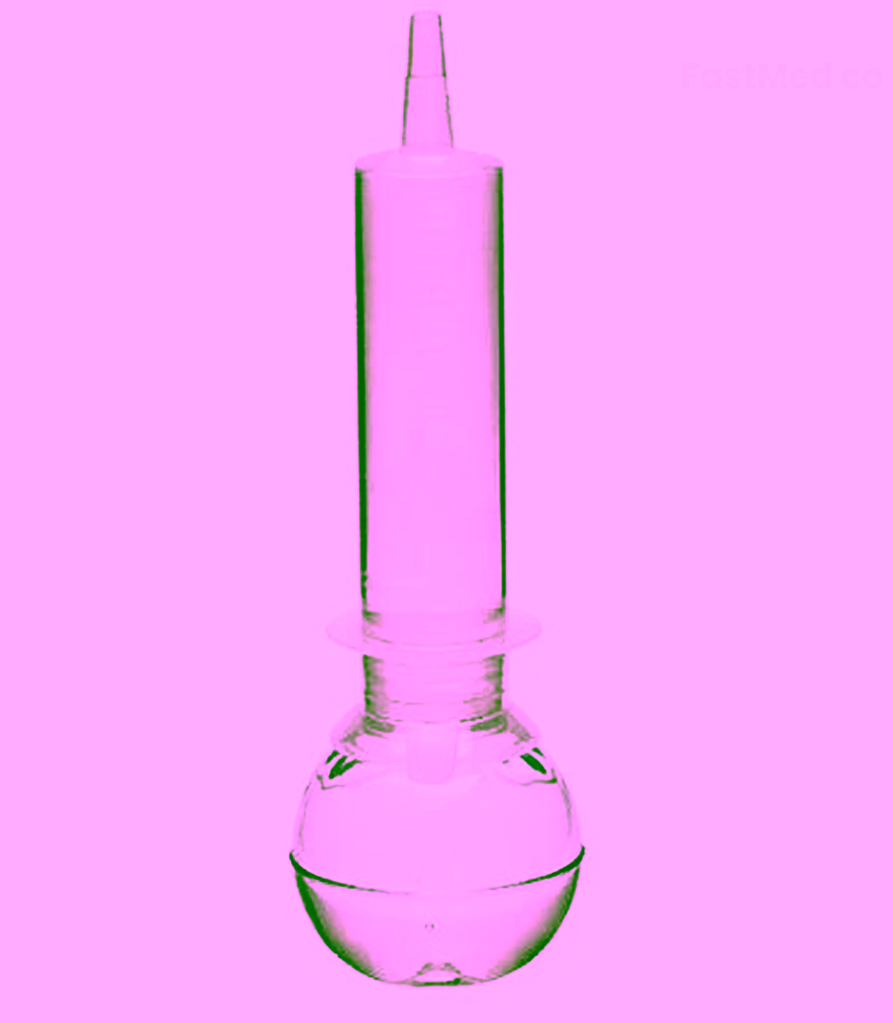 Romsons Asepto Pump (GS 6008) bulb irrigation syringe 60 ml
