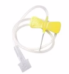 Romsons GS-3004 Scalp Vein Set 20 G - Winged Infusion Set - Butterfly Vein Set Needle