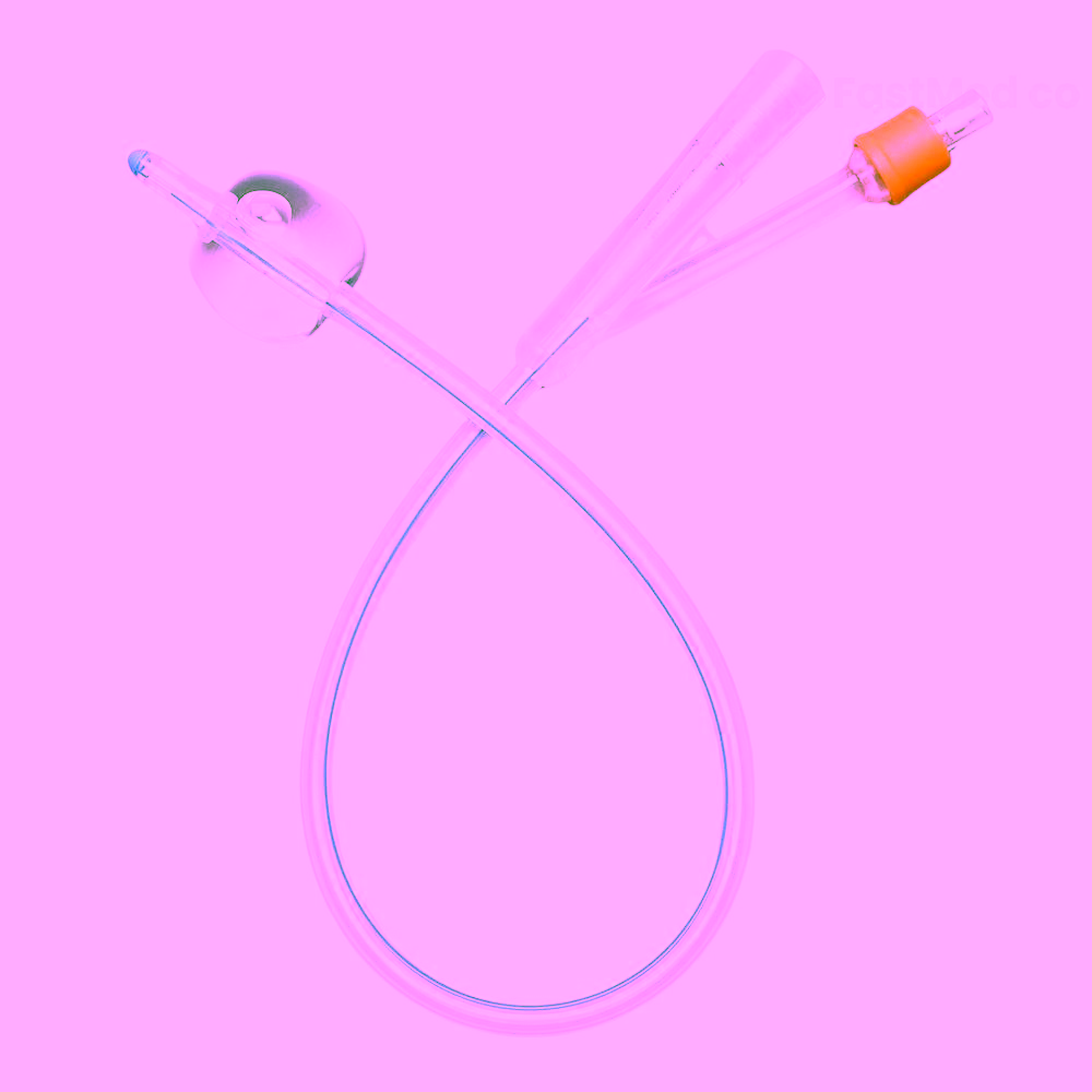Rush silicon catheter two way foley catheter